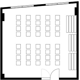 シアター形式 図