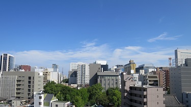 ユニルームからの景色